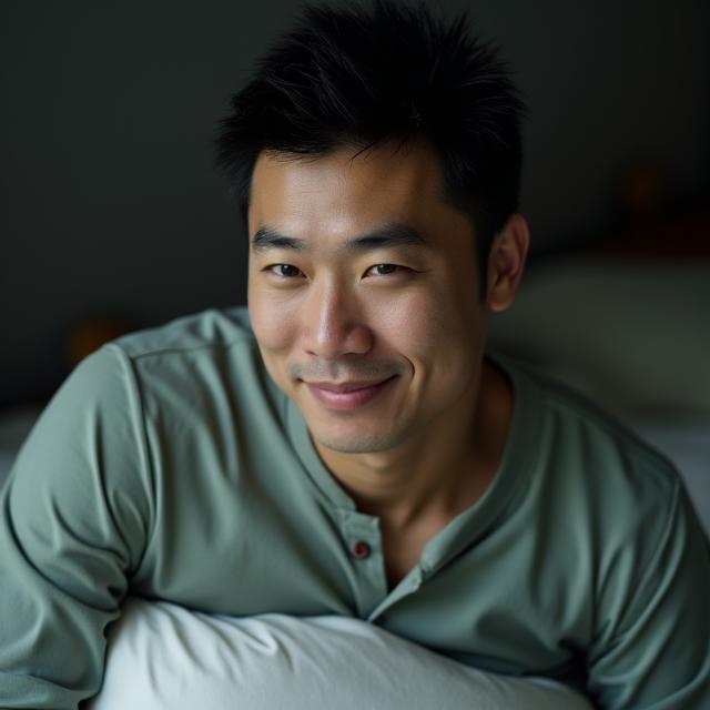 Portrait of Michael Chen, a Certified Sleep Specialist